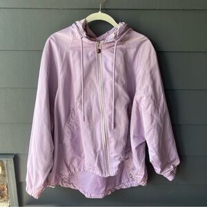 Zara lightweight lilac windbreaker/jacket